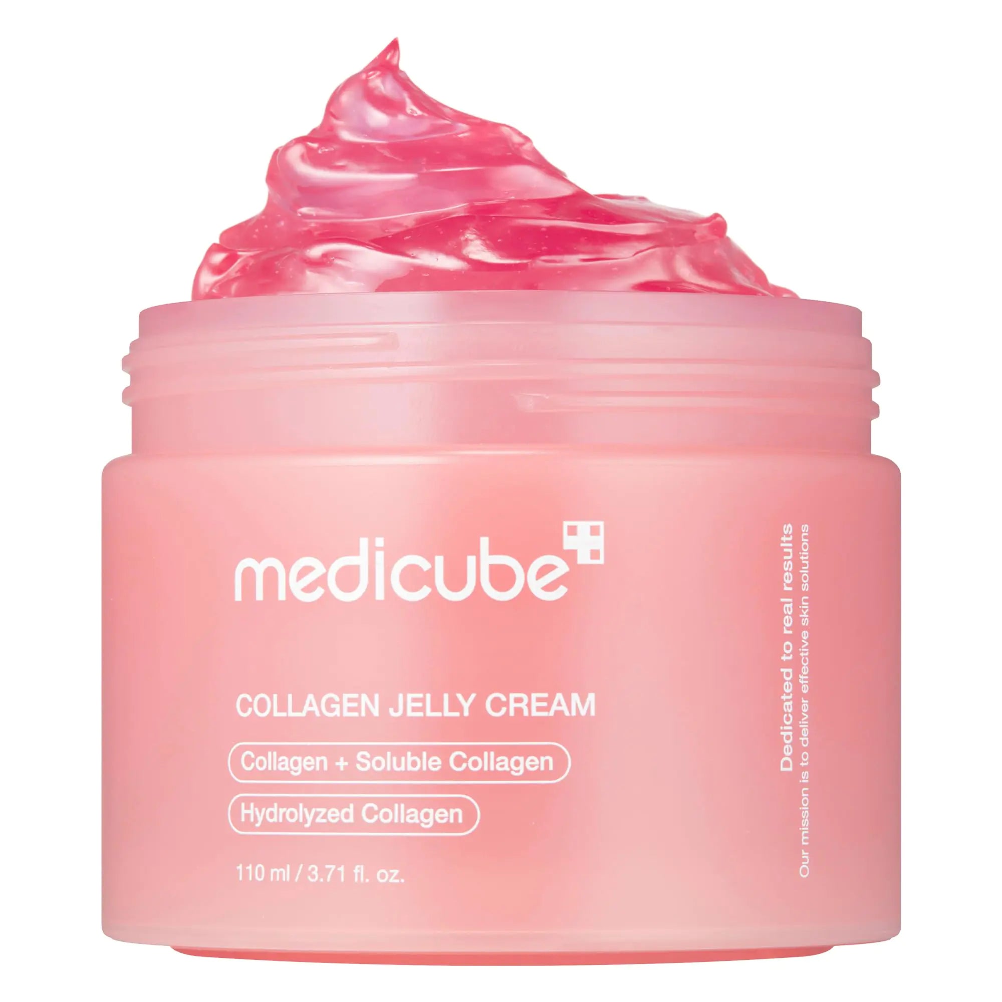 Medicube Collagen Jelly Cream- Niacinamide & Freeze-Dried Hydrolyzed Collagen - Boosts skins barrier hydration and gives 24h Glow & Lifted Look - No artificial color Korean skincare (3.71 fl.oz.)