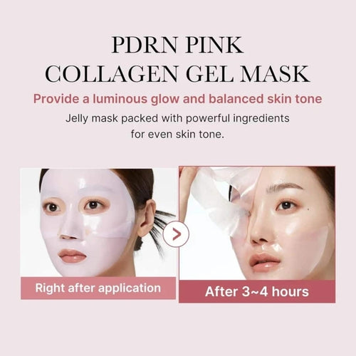 (4 Units) Medicube PDRN Pink Collagen Gel Mask Box